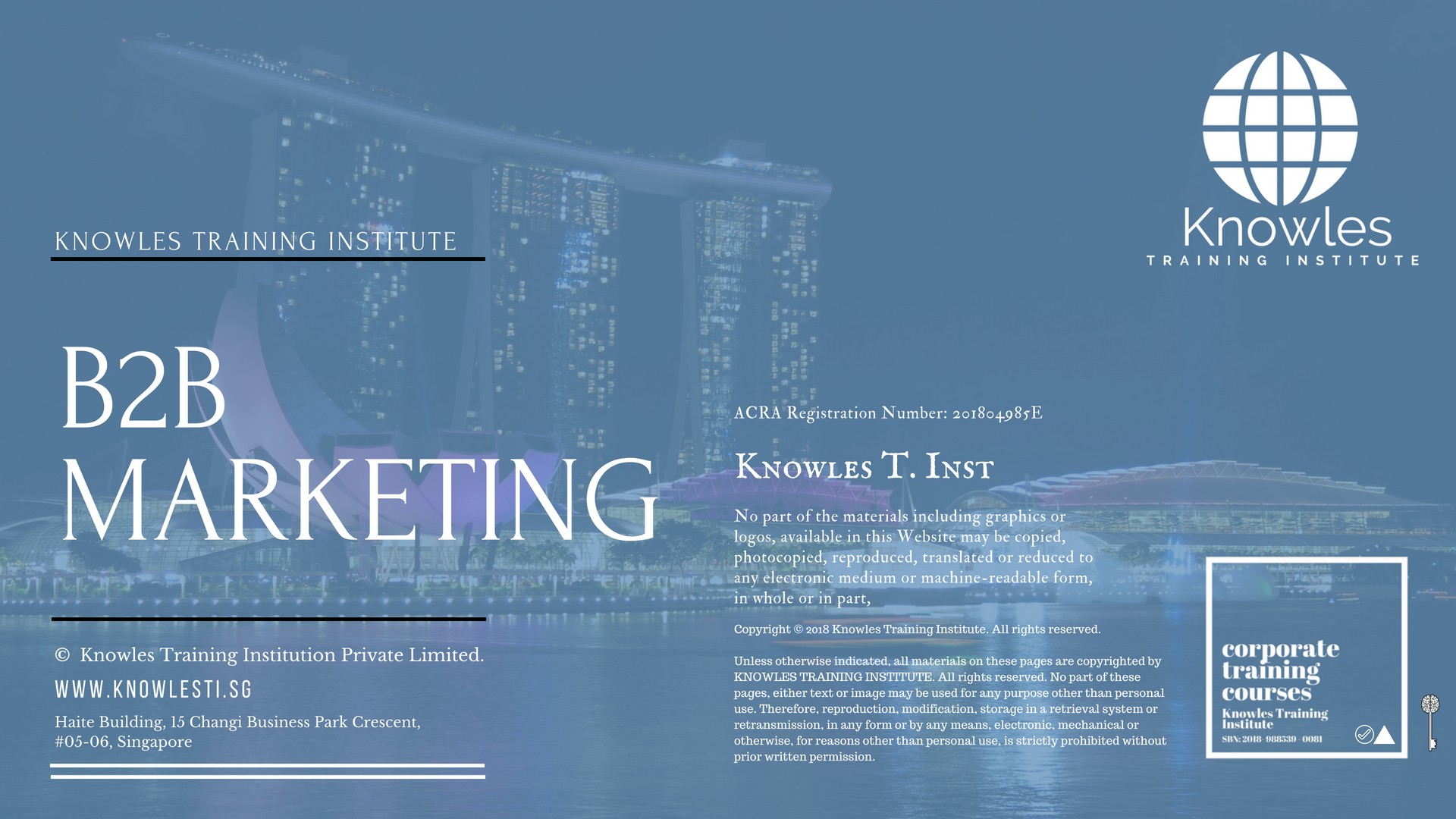 B2B Marketing Training Course in Israel