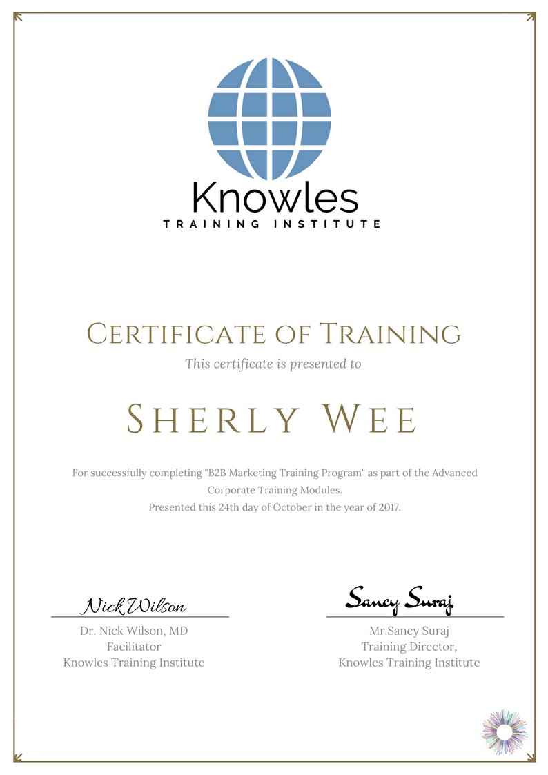 Certification For B2B Marketing Course in Israel