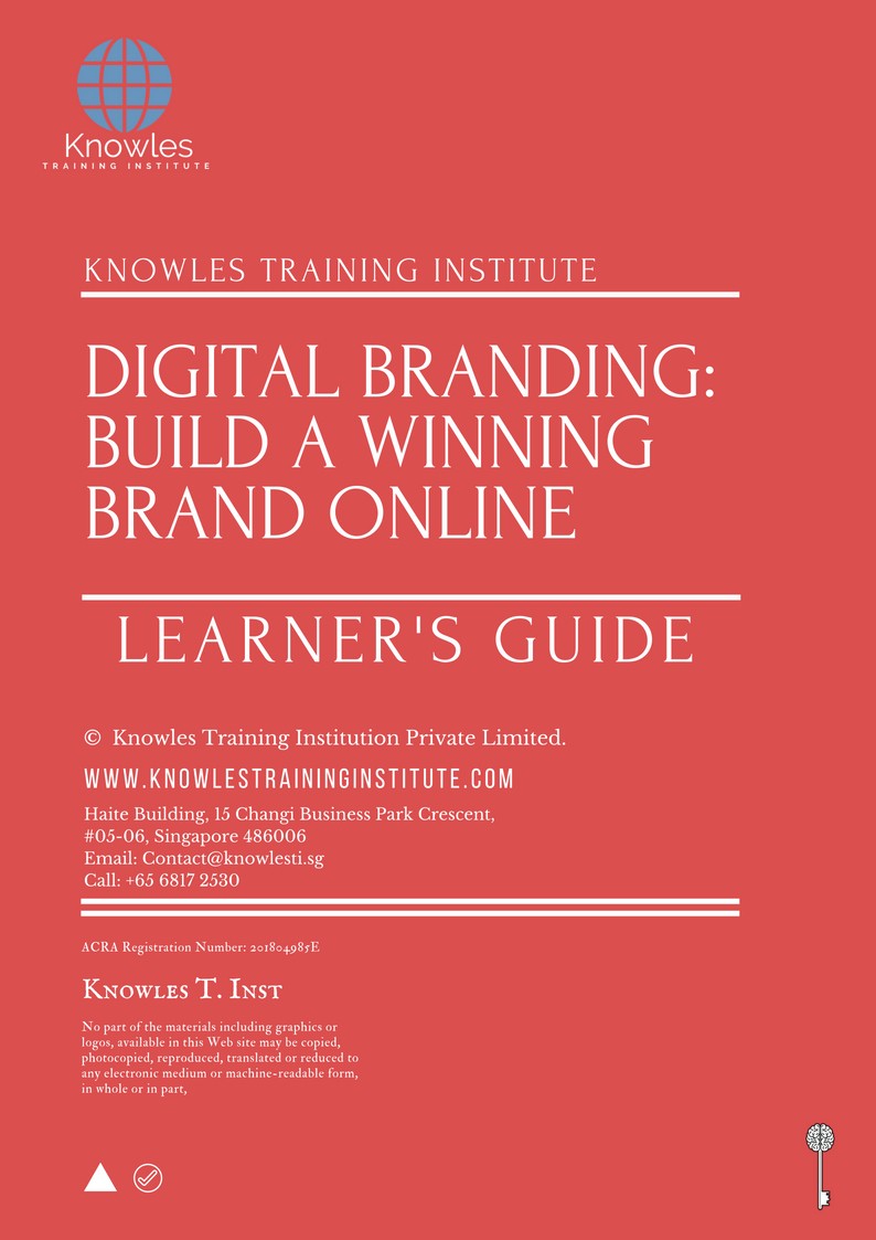 Learner’s Guide For Digital Branding_ Build A Winning Brand Online Course in Israel