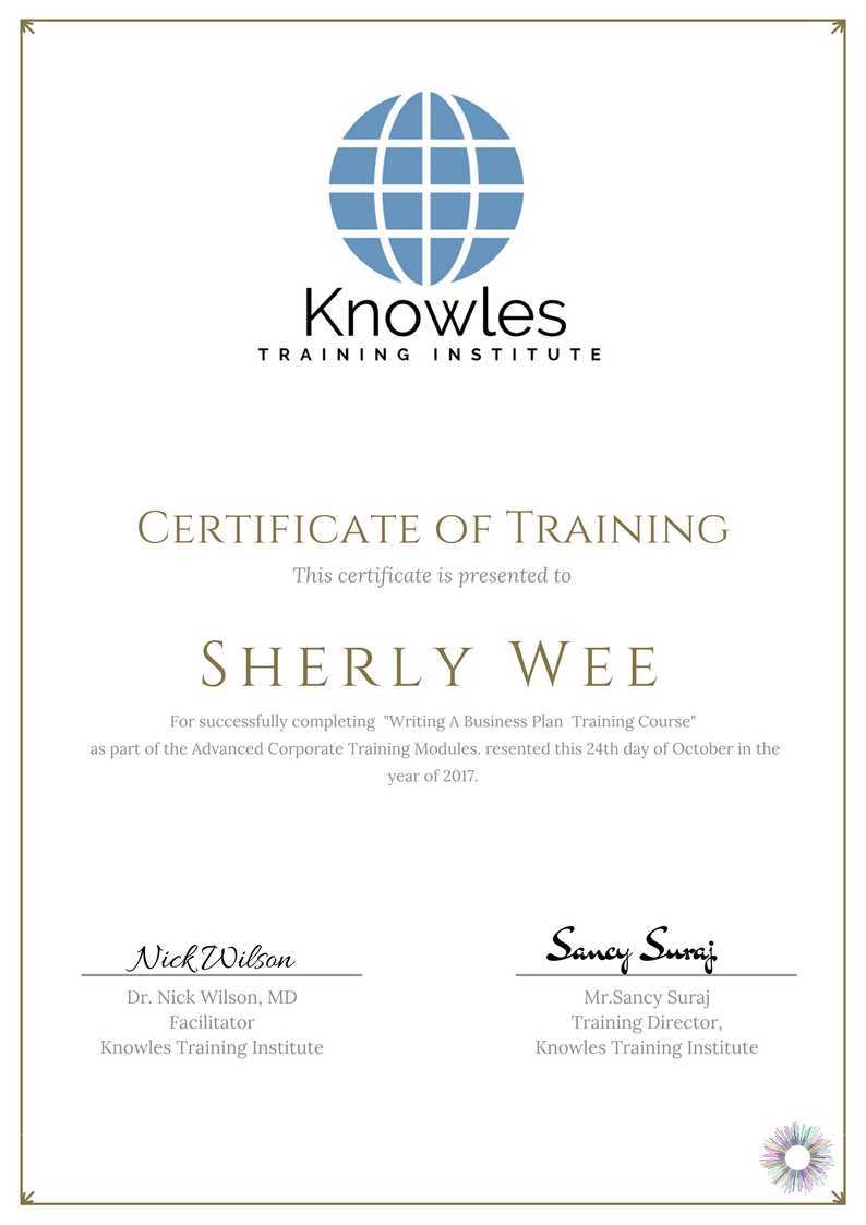 Writing A Business Plan Training Course in Israel Certification